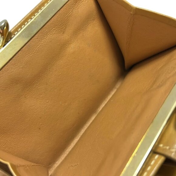 Auth GUCCI Old Gucci/Micro GG - Brown Dark Brown PVC Leather Bifold Wallet - Picture 9 of 9